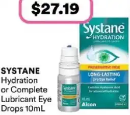 Priceline Systane Hydration offer
