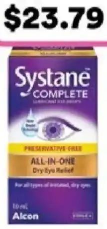 Priceline Systane Complete offer