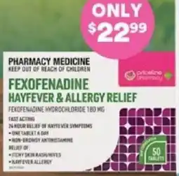 Priceline Hydration Hayfever & allergy relief offer