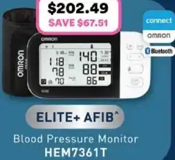 Priceline Blood Pressure Monitor ELITE+AFIB offer