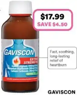 Priceline Gaviscon extra strength offer