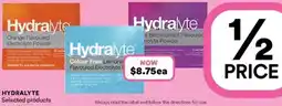 Priceline Hydralyte selected products offer