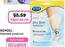 Priceline Scholl Dry Skin PediMask offer
