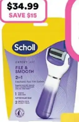 Priceline Scholl expericare file & smooth offer