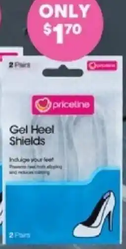 Priceline Gel Heel Shields offer