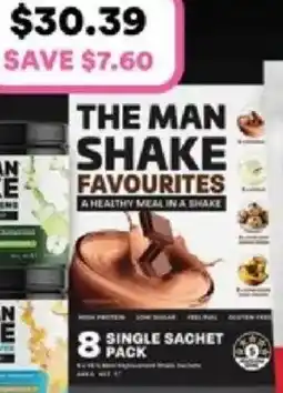 Priceline The man shake favourites offer