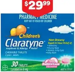 Priceline Children's Claratyne Hayfever & Allergy Relief offer