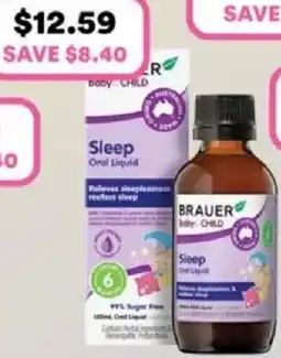 Priceline Brauer Sleep Oral Liquid offer