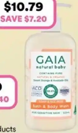 Priceline GAIA natural baby offer