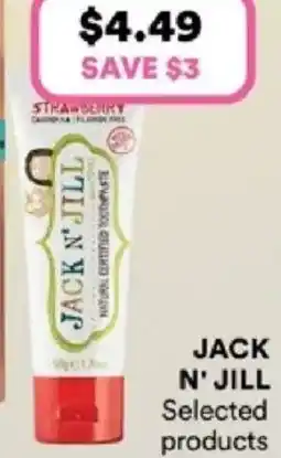 Priceline JACK N' JILL Selected products offer