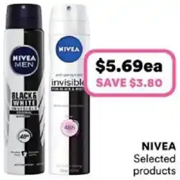 Priceline NIVEA Selected products offer