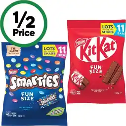 Woolworths Nestlé Chocolate Share Pack 127-158g offer