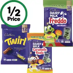 Woolworths Cadbury Share Pack 120-180g offer