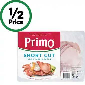 Primo Short Cut Bacon β From the Fridge