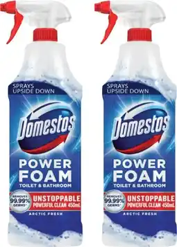 Coles Domestos Power Foam Cleaner 450mL offer