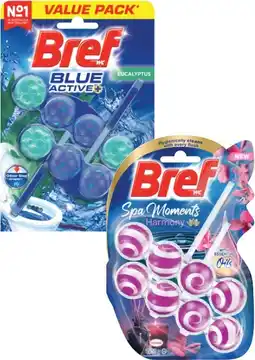 Coles Bref In The Bowl Toilet Cleaner 2 Pack 100g offer