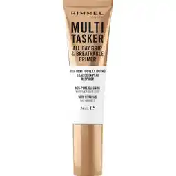 Woolworths Rimmel London Multi Tasker All Day Grip & Breathable Primer 24ml offer