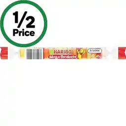 Woolworths Haribo Mega Roulette offer