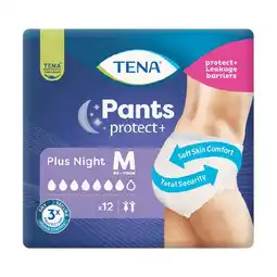Woolworths TENA Pants Protect+ Plus Nights Pk 12 offer