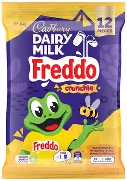 Coles Cadbury Freddo Crunchie Sharepack 144g offer
