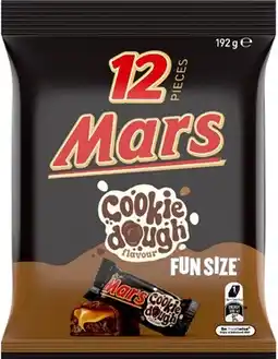Coles Mars Cookie Dough Fun Size 192g offer