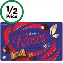 Woolworths Cadbury Roses 380g offer