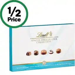 Woolworths Lindt Pralines Master Collection offer