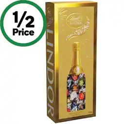 Woolworths Lindt Lindor Champagne Gala Box offer