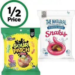 Woolworths The Natural Confectionery Co. 130-230g, Sour Patch Kids 190g or Pascall Sugar Bags 160-300g offer
