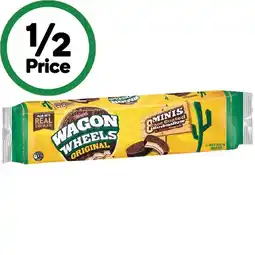 Woolworths Arnott’s Wagon Wheels Original Chocolate Biscuits offer