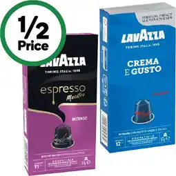 Woolworths LavAzza Coffee Capsules offer
