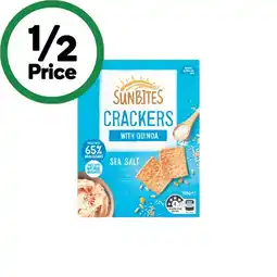 Woolworths Sunbites Crackers offer