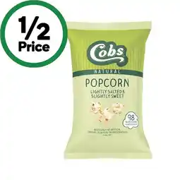 Woolworths Cobs Popcorn 80-120g offer