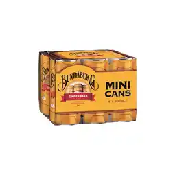 Woolworths Bundaberg Mini Cans offer