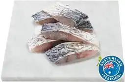 Coles Coles Australian Fresh Barramundi Portions Skin On offer