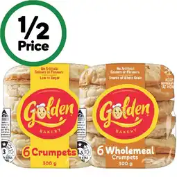 Woolworths Golden Crumpet Rounds offer