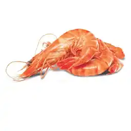 Woolworths Thawed Extra Large Cooked Australian Tiger Prawns offer