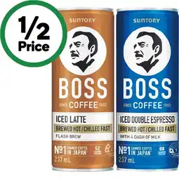 Woolworths Boss Coffee Iced offer