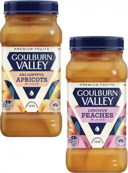 Coles Goulburn Valley Fruits in Juice 700g offer