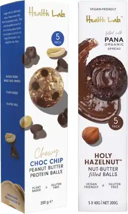Coles Health Lab Protein Balls 5 Pack 200g offer