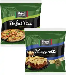 Coles Perfect Italiano Grated Cheese 450g offer