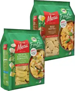 Coles On the Menu Filled Pasta 600g offer