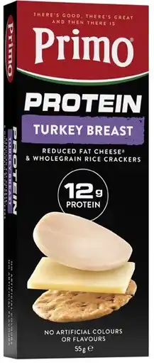 Coles Primo High Protein Stackers 55g offer