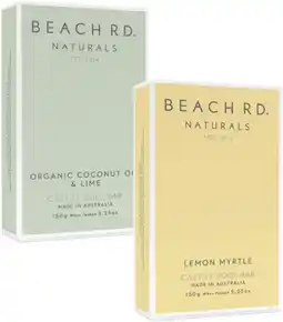 Coles Beach Rd Naturals Body Bar 150g offer