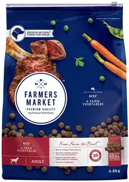 Coles Farmers Market Dry Dog Food 6.8kg offer