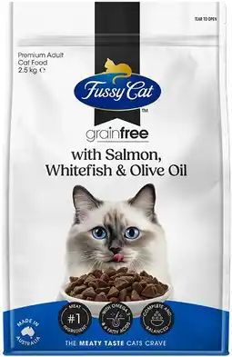 Coles Fussy Cat Grainfree Dry Cat Food 2.5kg offer