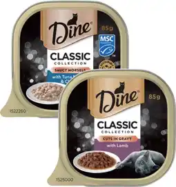 Coles Dine Classic Collections Cat Food 85g offer