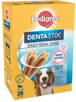 Coles Pedigree Dentastix 28 Pack offer