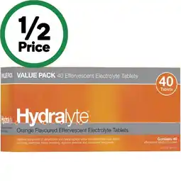 Woolworths Hydralyte Effervescent Electrolyte Tablets offer