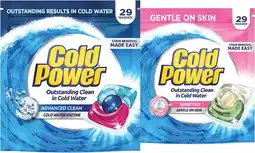 Coles Cold Power Laundry Capsules 29 Pack offer